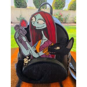 Loungefly Sally Deadly Night Shade Nightmare Before Christmas Backpack Glow NWT